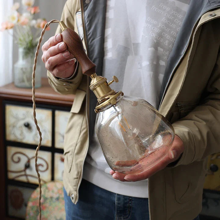Nostalgia Luxe Vintage Glazen Hanglamp