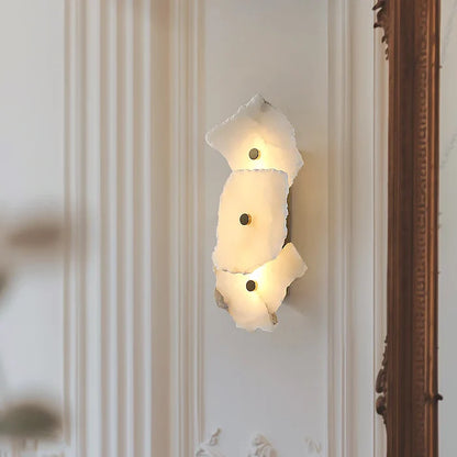 Petra Elegante Wandlamp met Alabaster Afwerking
