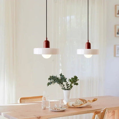 Bauglas Hanglamp – Retro Elegantie met Scandinavische Touch