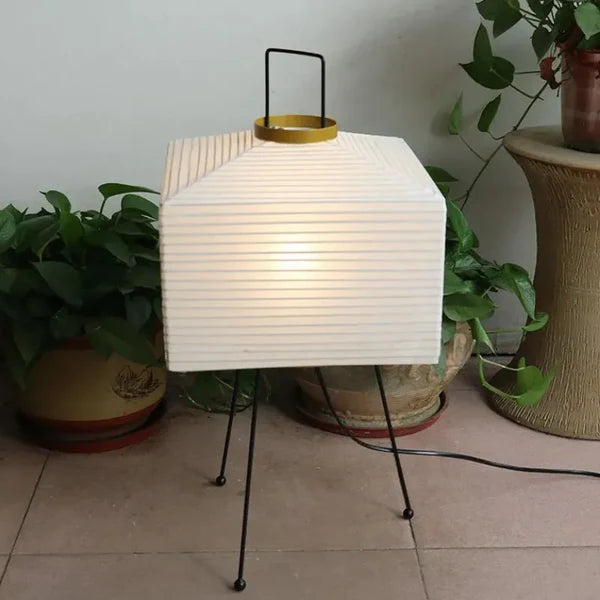 Japanse Rijstpapier Verticaal Staande Lamp