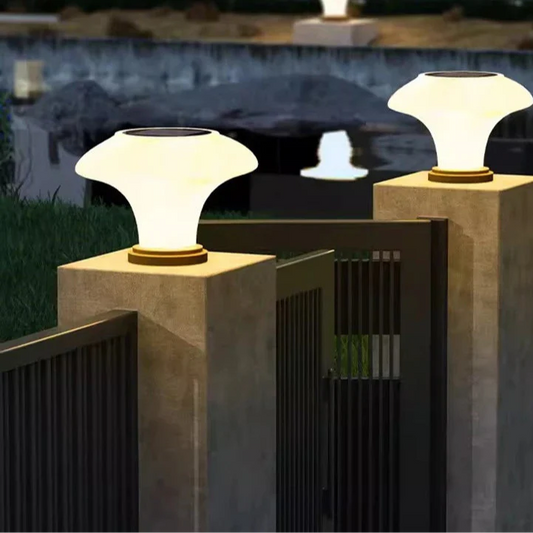 Moderne Buitenlamp op Zonne-Energie van Roestvrij Staal