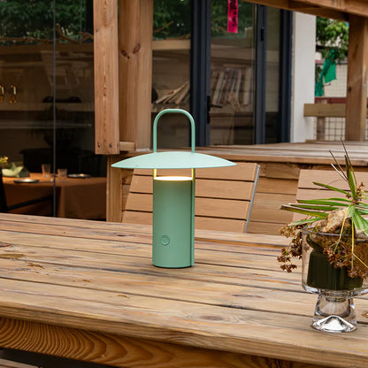 Moderne Cilindrisch Lichaam Draagbare Bureaulamp