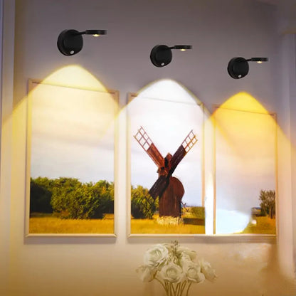 Bewegingsgeactiveerde Wandkunst Lamp – Met Instelbare Helderheid