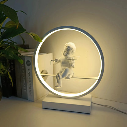 Elegant Design Engelfiguur LED Tafellamp