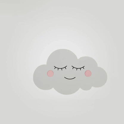 Noordse Creatieve Wolken Emoji LED Wandlamp