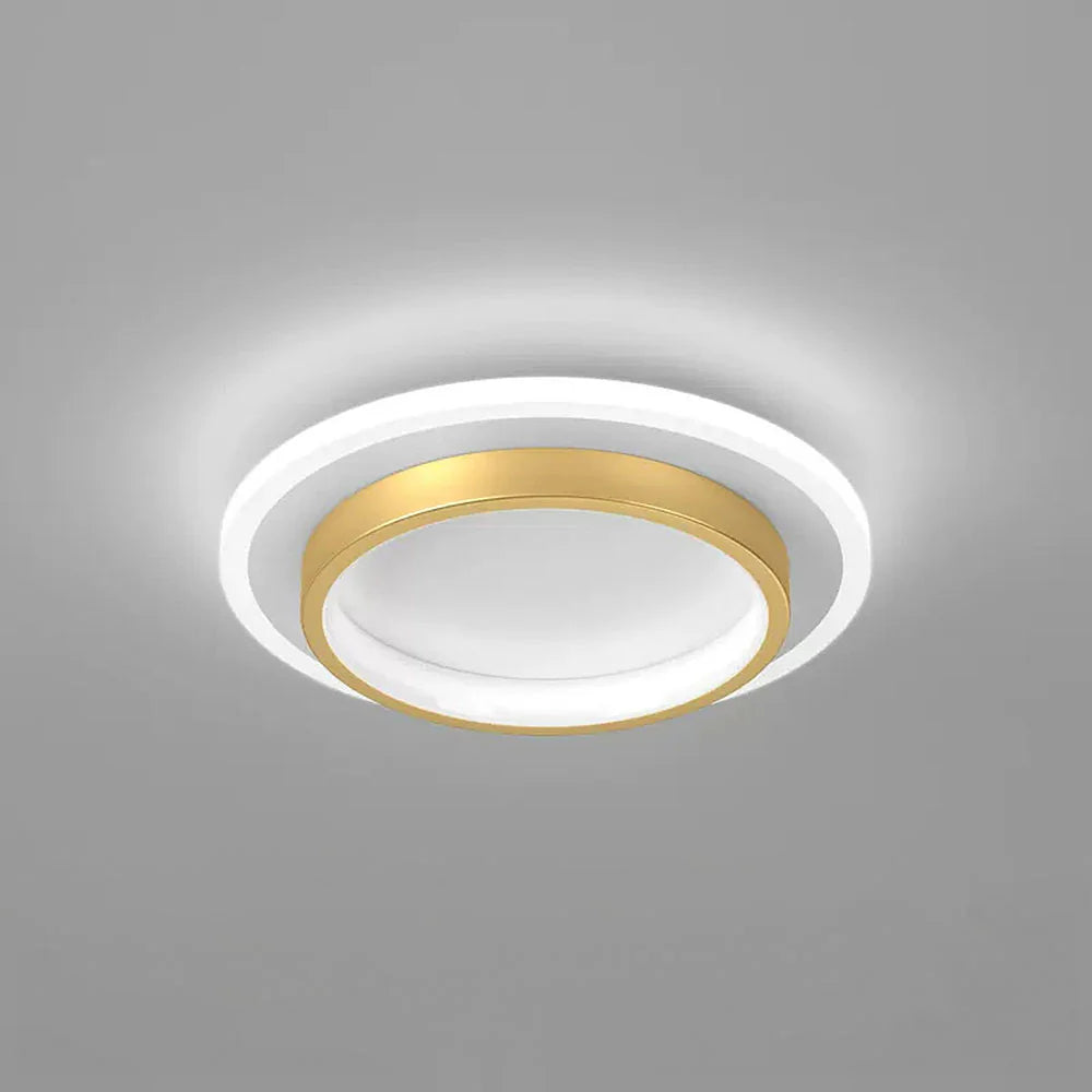 Flush Mount Metaal Acryl Ronde LED Plafondlamp