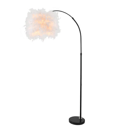 Nordic Staande Vloerlamp met Verenlampenkap