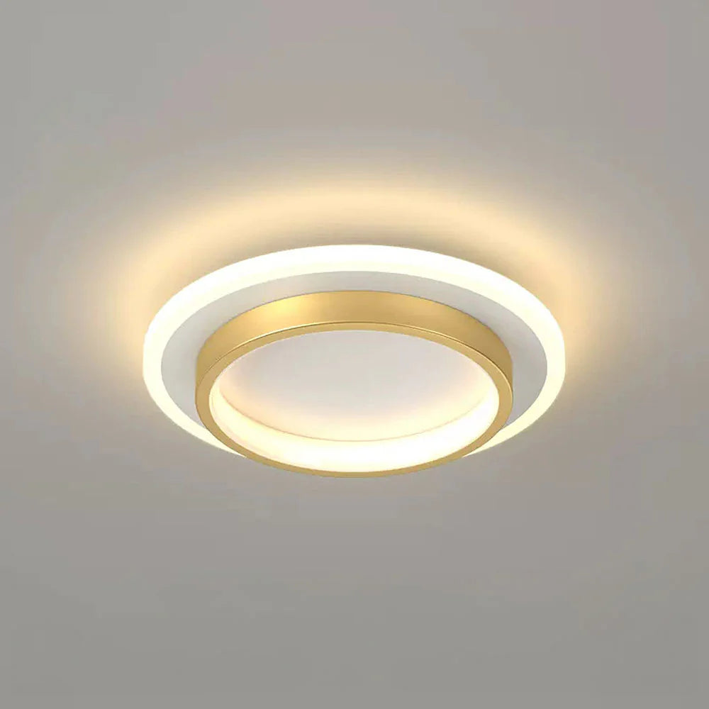 Flush Mount Metaal Acryl Ronde LED Plafondlamp