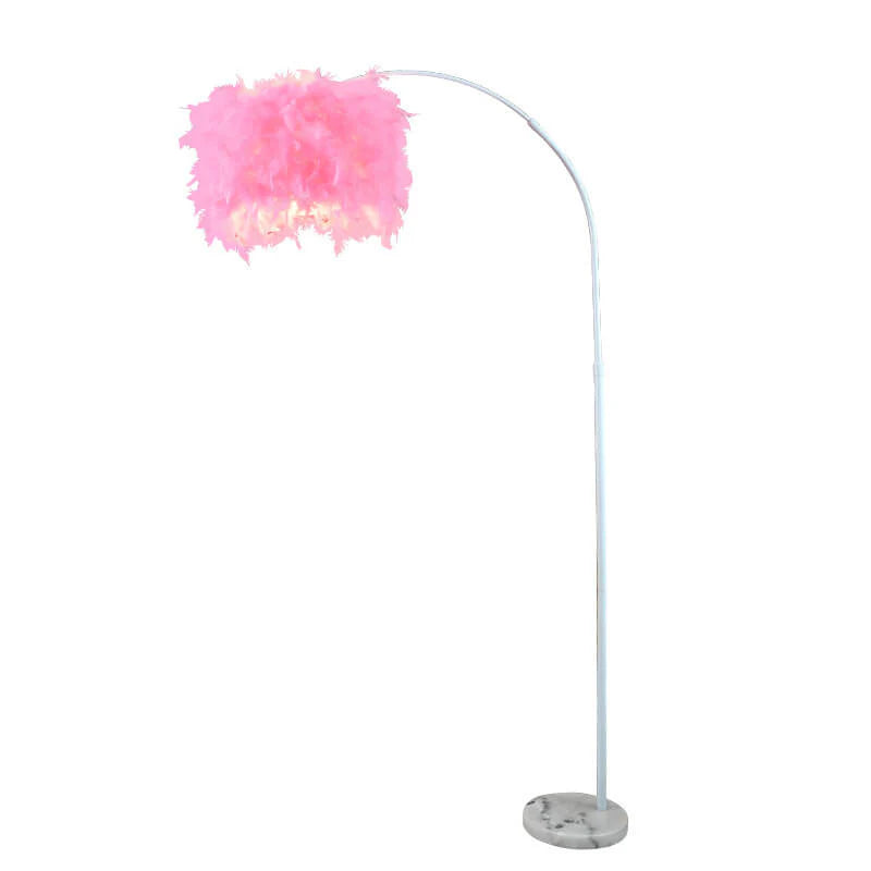 Nordic Staande Vloerlamp met Verenlampenkap