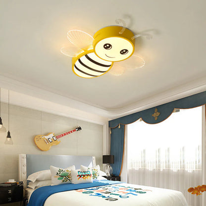 Moderne Creatieve Kinder Bijen LED Plafondlamp