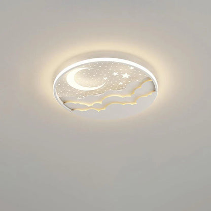 Creatieve Cartoonsterren Maan Acryl LED Plafondlamp