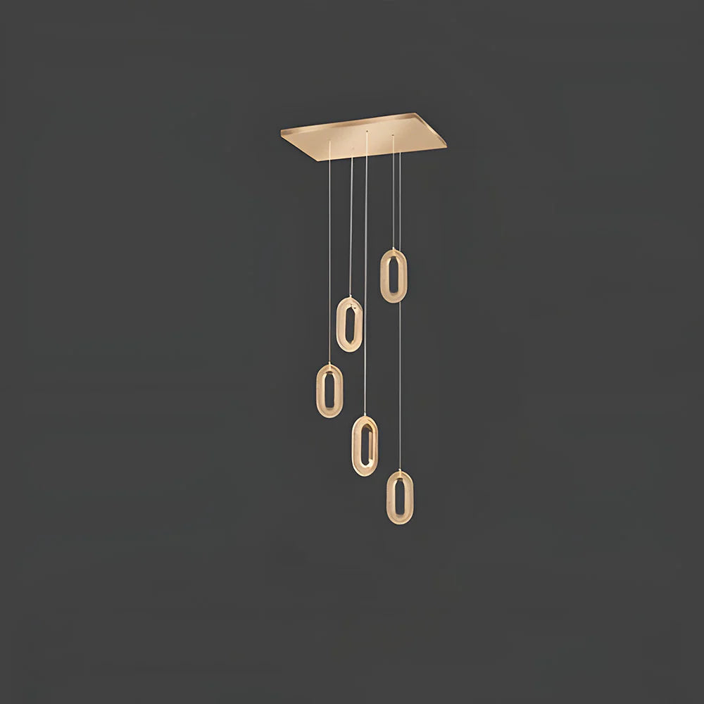 Nordi Moderne Zink Legering LED Hanglamp