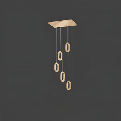 Nordi Moderne Zink Legering LED Hanglamp