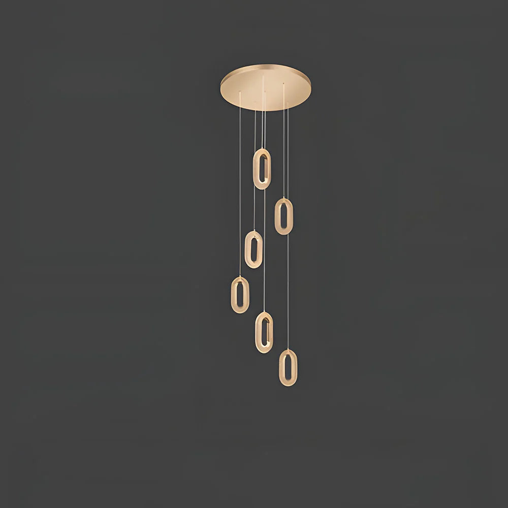 Nordi Moderne Zink Legering LED Hanglamp