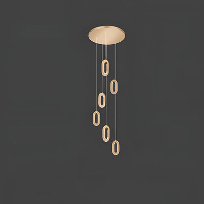Nordi Moderne Zink Legering LED Hanglamp