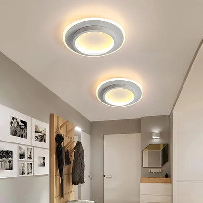 Flush Mount Metaal Acryl Ronde LED Plafondlamp