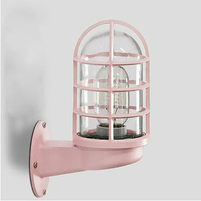 Industriële Waterdichte Aluminium Ronde Kooi Wandlamp
