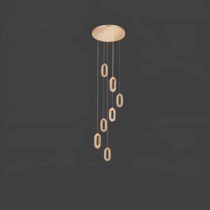 Nordi Moderne Zink Legering LED Hanglamp