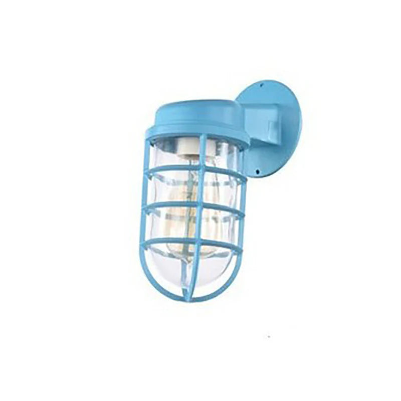 Industriële Waterdichte Aluminium Ronde Kooi Wandlamp