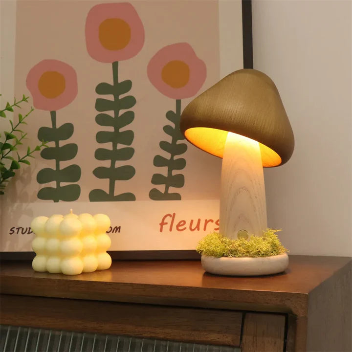 GlowCap Draaibare Paddenstoel Tafellamp