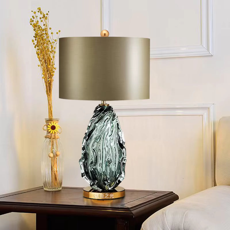 Moderne Stijlvol Oversized Glazen Tafellamp