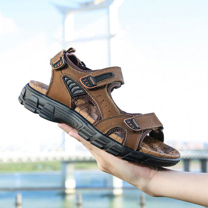 Sandalen Heren Comfort Orthopedisch Klittenband Outdoor