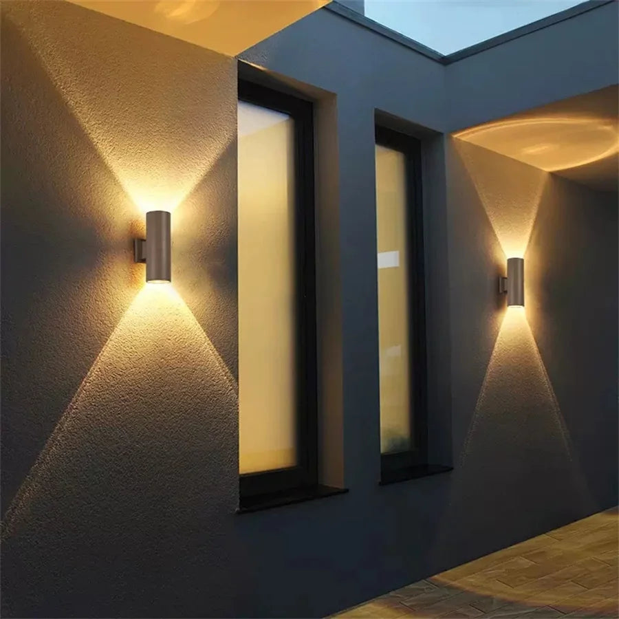 Waterdicht Omhoog & Omlaag Cilinder Buitenlamp