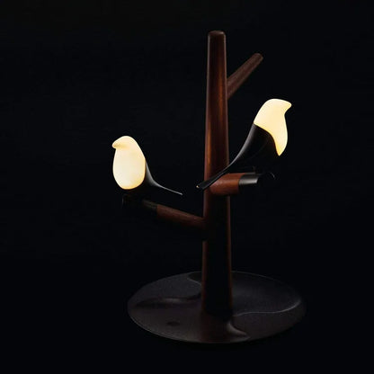 TranquilTree Sensorische Houten Tafellamp