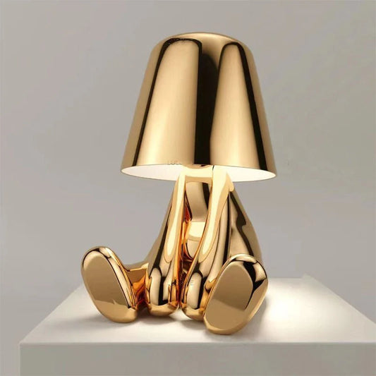 Mistero Gouden Zilver Sculpturale Tafellamp
