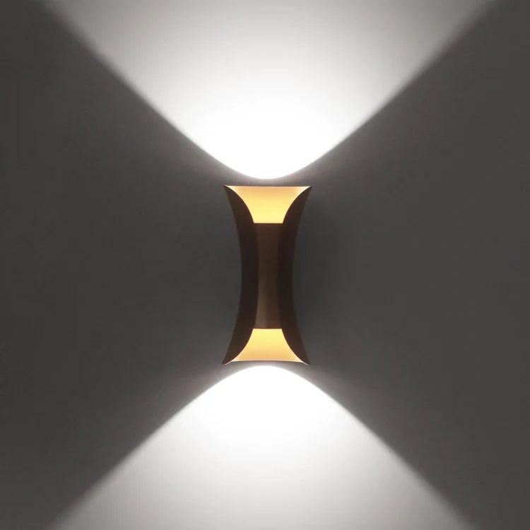 Moderne Up & Down Buitenwandlamp met COB Technologie