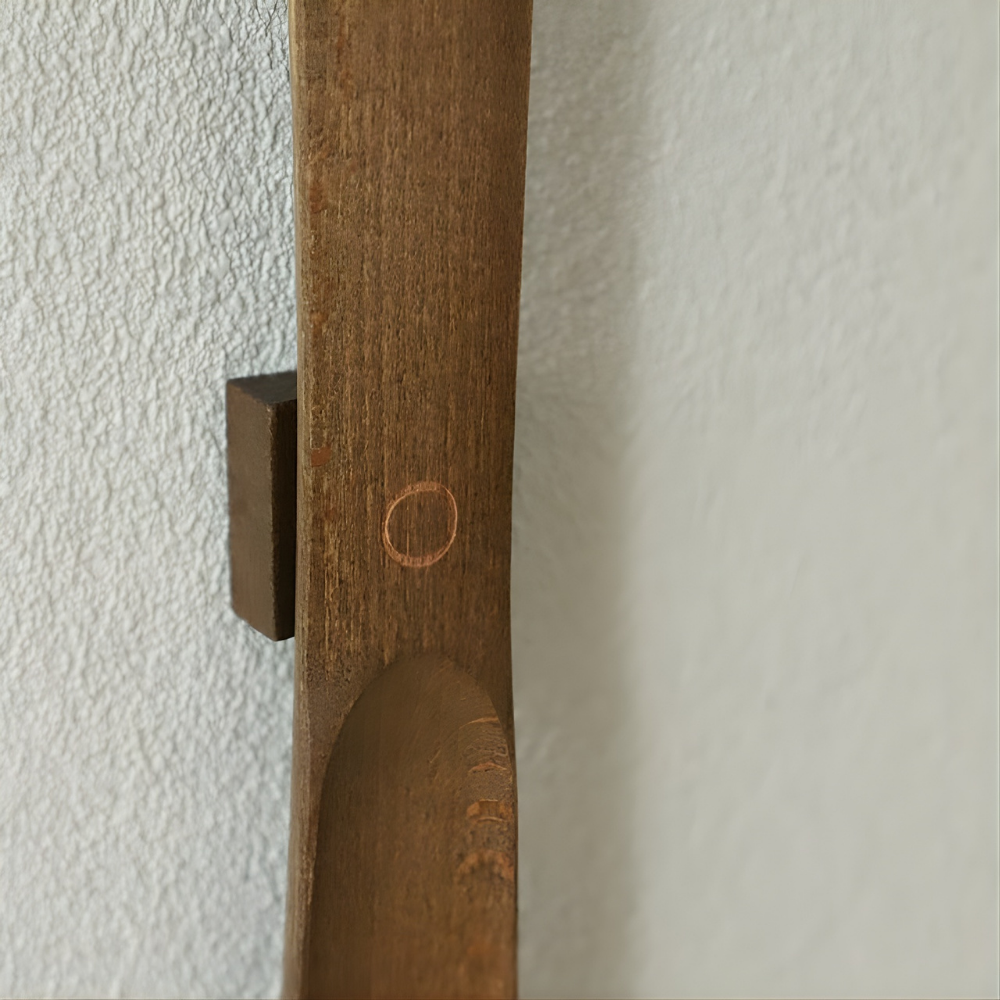 Schoenlepel Hout Lang Handvat Magnetisch Minimalistisch Design