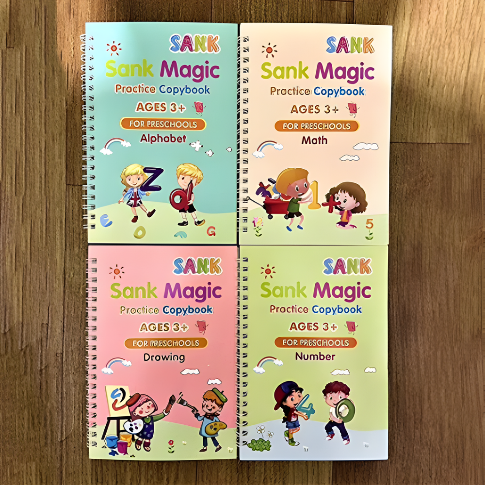 Schrijven Oefenboek Kinderen Herbruikbaar Magisch Leren