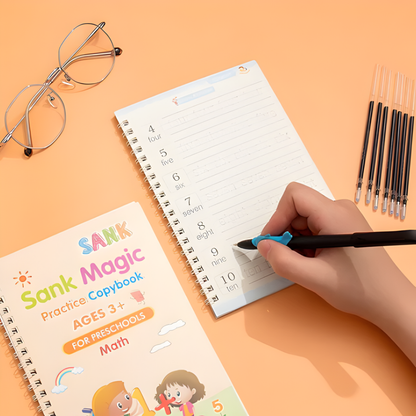 Schrijven Oefenboek Kinderen Herbruikbaar Magisch Leren