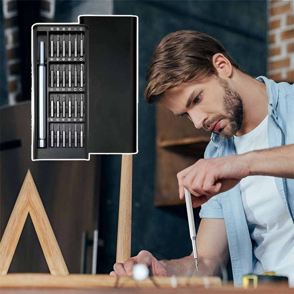 Schroevendraaierset Precisie Magnetisch Aluminium Elektronica