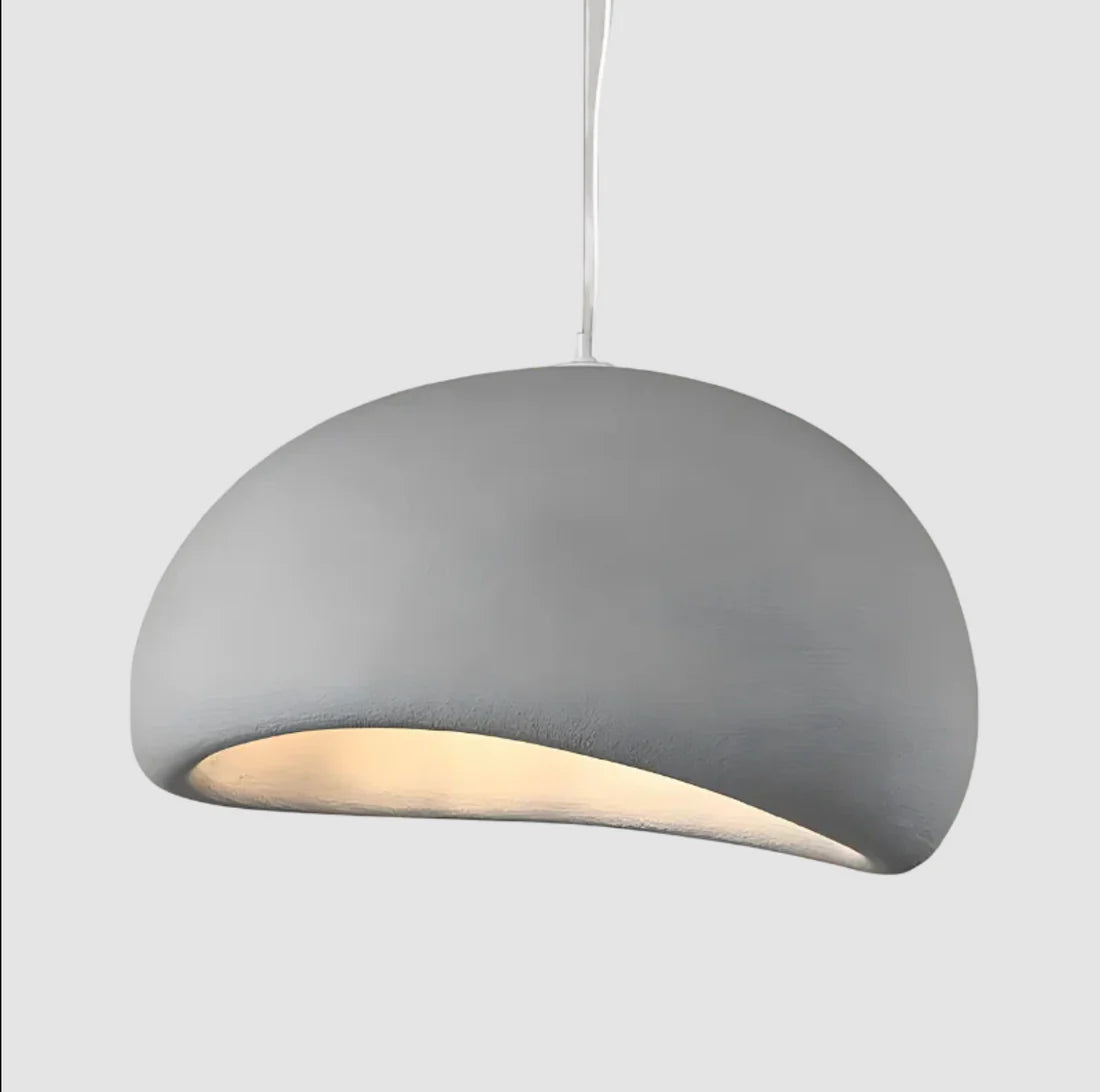Scandinavische Wabi Sabi Glasvezel Hanglamp