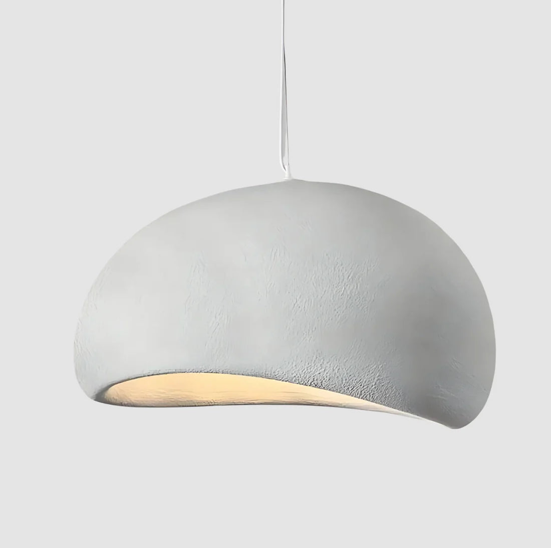 Scandinavische Wabi Sabi Glasvezel Hanglamp