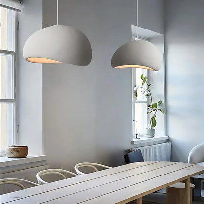 Scandinavische Wabi Sabi Glasvezel Hanglamp