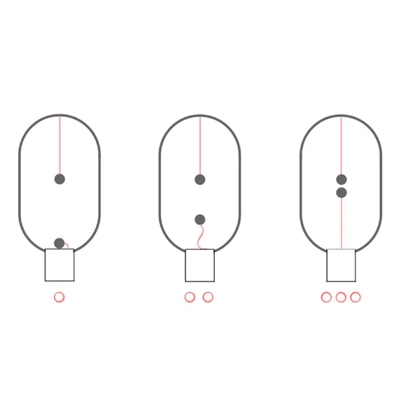 Magnetische Bureaulamp met Innovatief Design