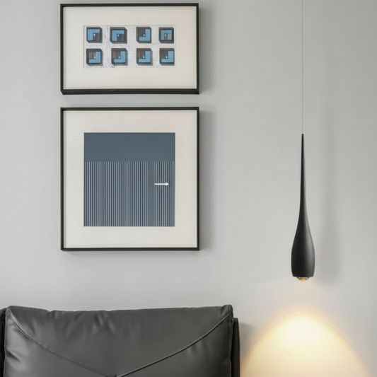 Sculpted Stone LED Betonl Hanglamp