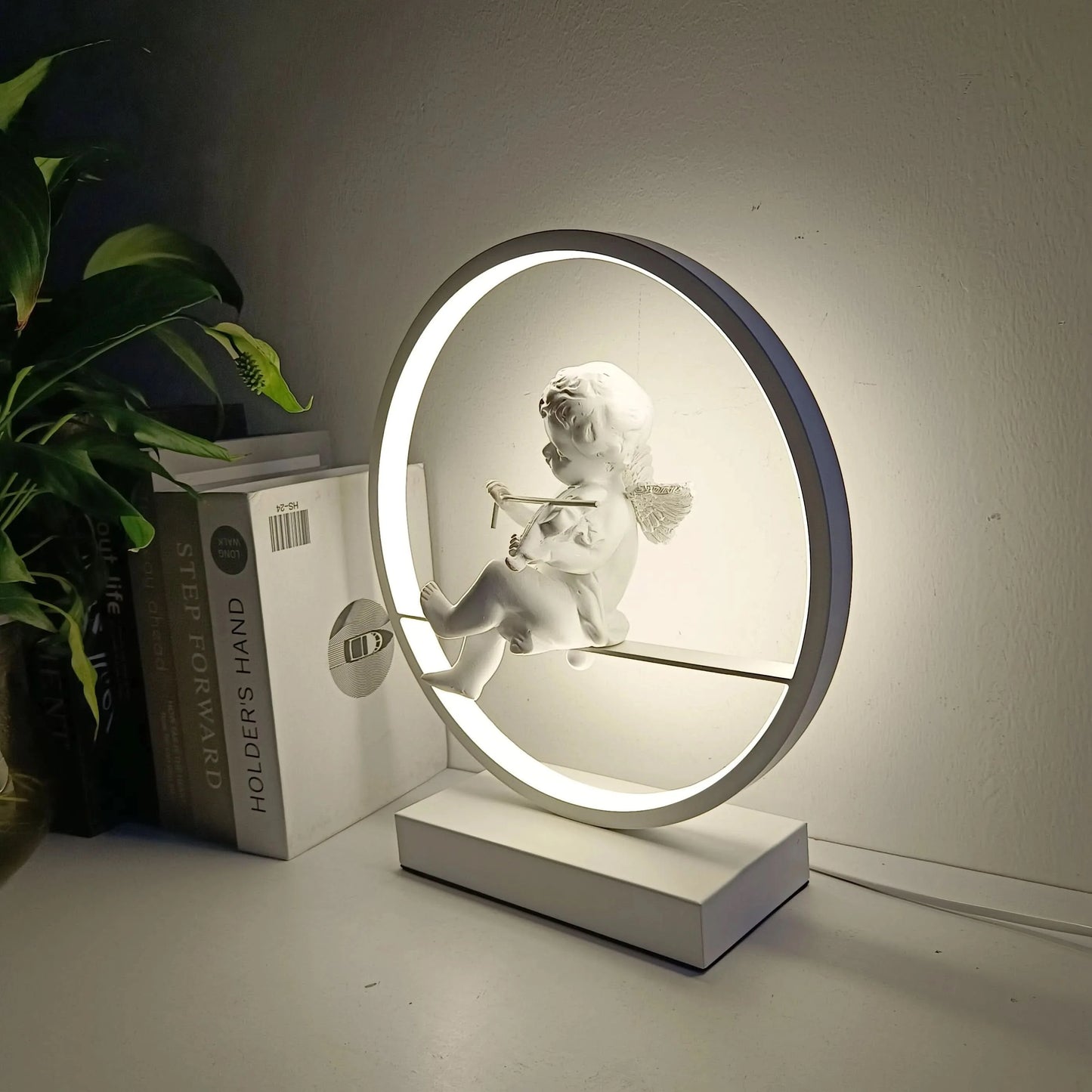 Elegant Design Engelfiguur LED Tafellamp