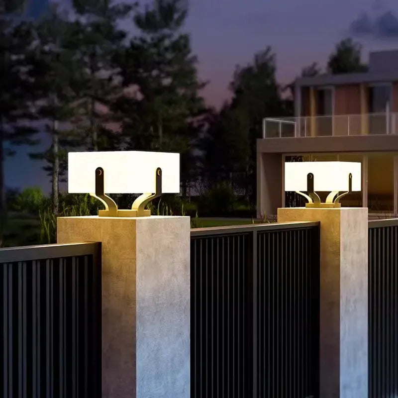 Moderne Zonne-Energie RVS Tuinlamp