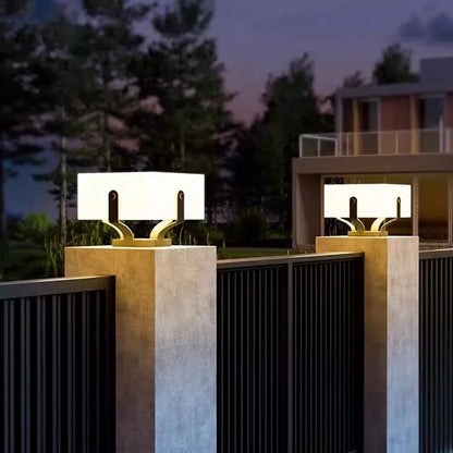 Moderne Zonne-Energie RVS Tuinlamp