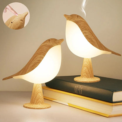 LED Vogel Design Tafellamp met Aanraakbediening