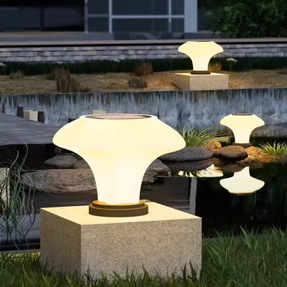 Moderne Buitenlamp op Zonne-Energie van Roestvrij Staal