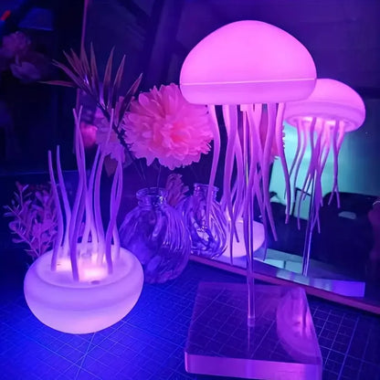 Artistieke Jellyfish Tafellamp met Betoverende Lichts
