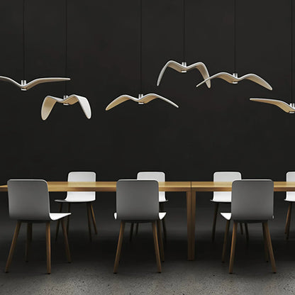 Minimalistisch Aluminium Vleugelvormige Hanglamp
