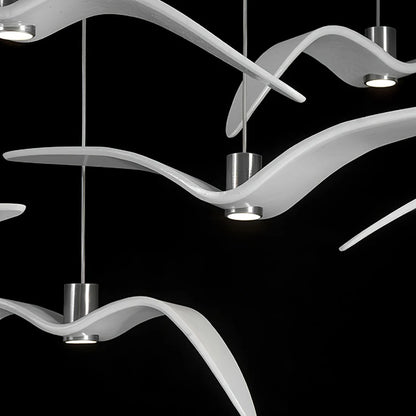 Minimalistisch Aluminium Vleugelvormige Hanglamp
