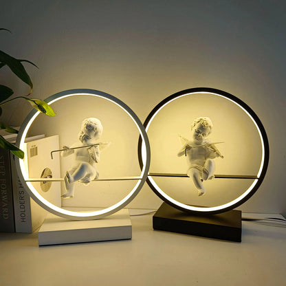 Elegant Design Engelfiguur LED Tafellamp