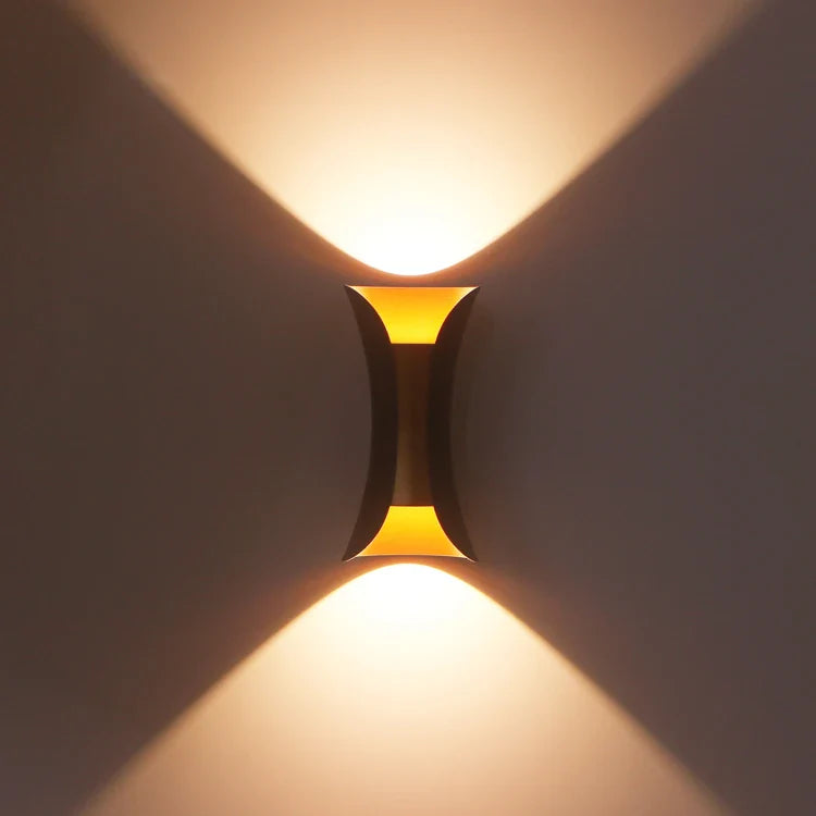 Moderne Up & Down Buitenwandlamp met COB Technologie