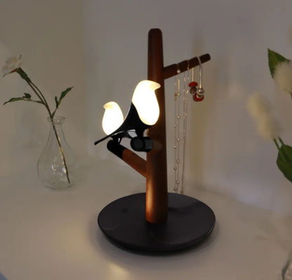 TranquilTree Sensorische Houten Tafellamp